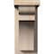 Ekena Millwork Yorktown Smooth Corbel w/Backplate, Douglas Fir, 5 1/2"W x 12"D x 12"H COR06X12X12YOR01SDF - alternate 2